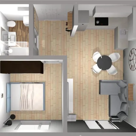 Apartament przy Łąkach - Zakodomki (Kraków)-2